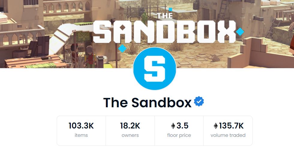 The Sandbox（ザ・サンドボックス）のLand（土地）
