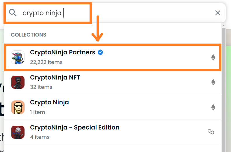 Crypto Ninja Partners（CNP）を検索
